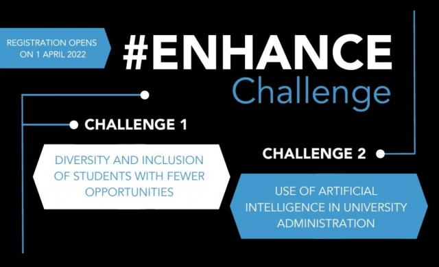 Zdjęcie przedstawiające grafikę konkursu ENHANCE Challenge