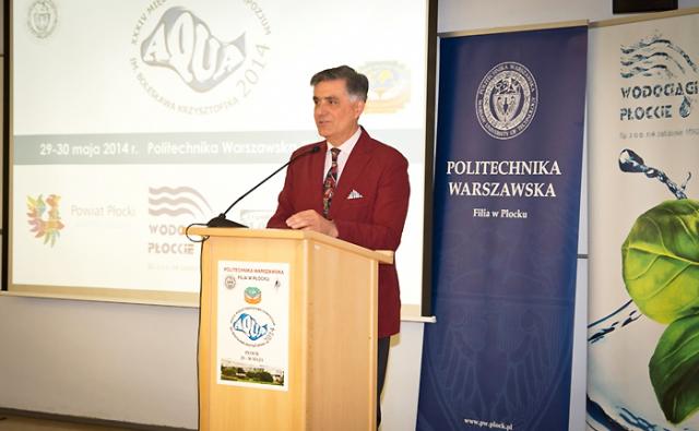 Prof. Janusz Zieliński, Prorektor Politechniki Warszawskiej Filii w Płocku